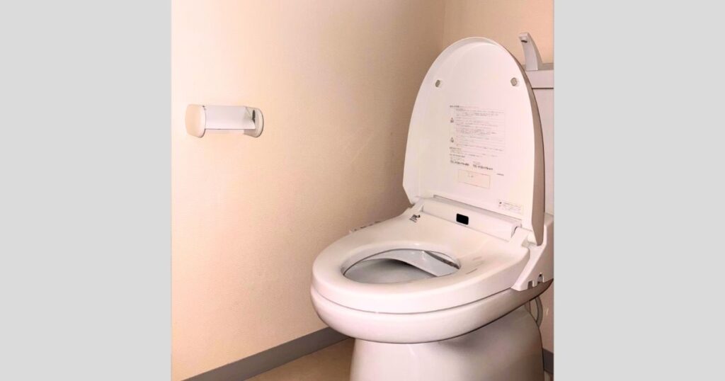 スミレのトイレ